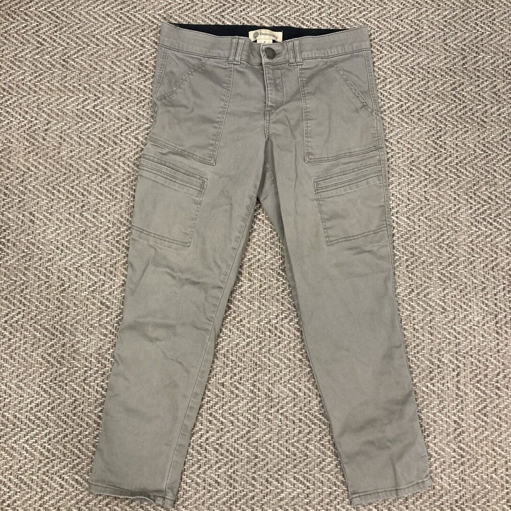 Democracy Gray Straight Leg Pants